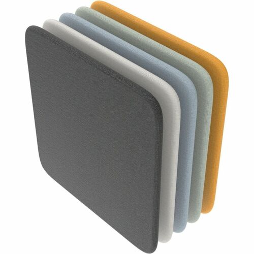 Heckler Design Ada Panels Set For Video Meeting Kit - Black, Gray - Stainless Steel, Urethane, Polyester Fabric H806-BG - H806-BG - Image 5