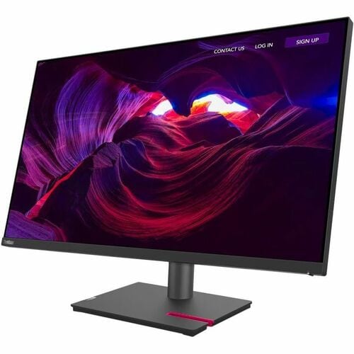 31.5IN THINKVISION P32P-30 4K MONITOR WITH THUNDERBOLT 4 - 63D1ZAR1US - Image 8