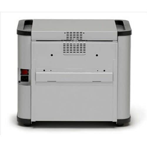 Bretford PureCharge Pro Station - Up to 13" Screen Support - 10 Devices Supported - 15" Height x 17.20" Width x 15.70" Depth - Steel - Platinum - - PCPDS10C-PM - Image 6