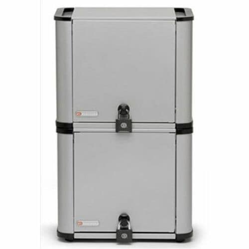 Bretford PureCharge Pro Station - Up to 13" Screen Support - 10 Devices Supported - 15" Height x 17.20" Width x 15.70" Depth - Steel - Platinum - - PCPDS10C-PM - Image 7