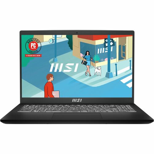 MSI Modern 15.6 inch Ultrabook Laptop, AMD Ryzen 7-7730U, 16GB ,1TB SSD - Win 11 Pro - AMD Chip - 1920 x 1080 - Windows 11 Pro - - MODERN1513223