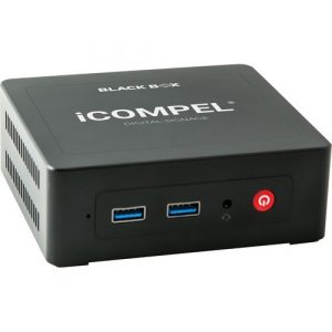 Black Box iCompel Digital Signage Full HD Media Player - Celeron J4105 2.50 GHz - 128 GB SSD - 1080p - HDMI - USB - Wireless LAN - - ICRP-HD-QR-N-R3
