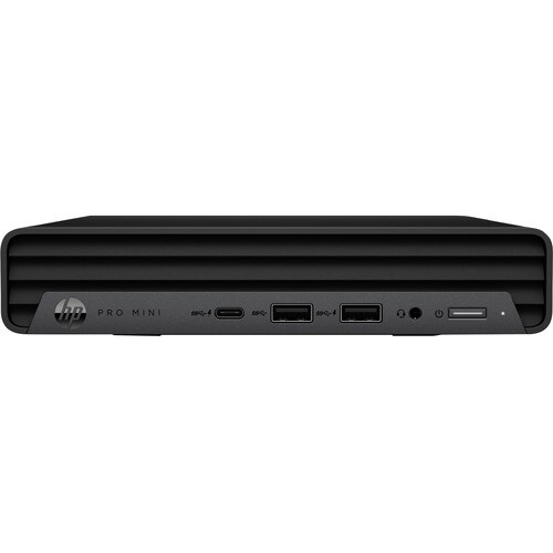 HP Pro Mini 400 G9 Desktop Computer - Intel Core i3 12th Gen i3-12300T - 8 GB - 256 GB SSD - Mini PC - Intel Q670 Chip - 7D231US#ABA