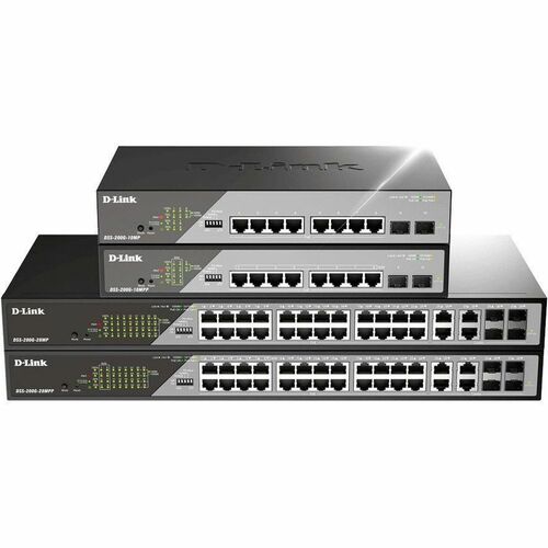 28-PORT GIGABIT SMART MANAGED SURVEILLANCE POE SWITCH - DSS-200G-28MPP - Image 3