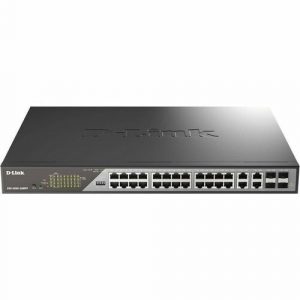28-PORT GIGABIT SMART MANAGED SURVEILLANCE POE SWITCH - DSS-200G-28MPP