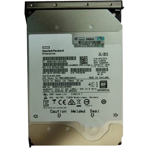 HP 10TB SAS 7.2K LFF LP HE 512E DS 857646-B21 - 857966-001 - Image 3