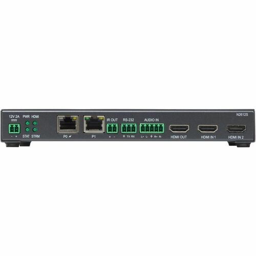 AMX NMX-ENC-N2612S Encoder - Functions: Video Encoding, Video Streaming - 4096 x 2160 - H.264 - Network (RJ-45) - USB - Rack-mountable AMX-N26E001 - AMX-N26E001 - Image 2