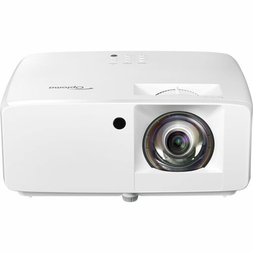 Optoma ZW350ST 3D Short Throw DLP Projector - 16:9 - White - High Dynamic Range (HDR) - Front - 1080p - 30000 Hour Normal Mode - 300,000:1 - - ZW350ST
