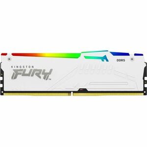 Kingston 64GB 5200MT/S DDR5 CL40 DIMM KIT OF 4 FURY BEAST WHITE RGB XM KF552C40BWAK4-64