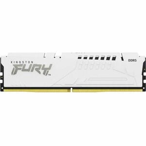 Kingston 64GB 6000MT/S DDR5 CL40 DIMM KIT OF 4 FURY BEAST WHITE XMP KF560C40BWK4-64