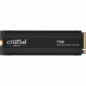 Crucial T700 2 TB Solid State Drive - M.2 2280 Internal - PCI Express NVMe (PCI Express NVMe 5.0 x4) - 1200 TB TBW - 12400 MB/s Maximum - CT2000T700SSD5