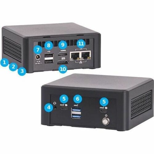 SimplyNUC Topaz 2 i3 NUC12TZi3 Desktop Computer - Intel Core i7 12th Gen i7-1265UE - 16 GB - 512 GB SSD - Mini PC - Intel Chip - - 91K-RVG5-0C1 - Image 3