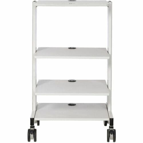 Eaton Tripp Lite Series Mobile Workstation with Adjustable Shelves, Locking Casters, TAA - 4 Shelf - 44.09 lb Capacity - 4 Casters - 4" Caster Size - Steel, - WWSSRSTAA - Image 3