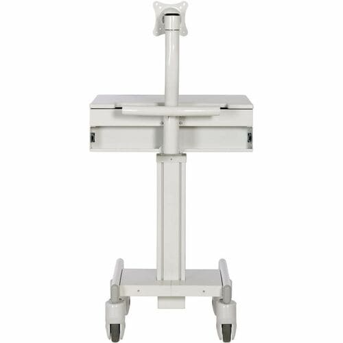 Eaton Tripp Lite Series Mobile Workstation with Monitor Arm, Casters, Locking Drawer, TAA - 15.41 lb Capacity - 4 Casters - 4" Caster Size - Wood, Steel - - WWSS1DWSTAA - Image 3