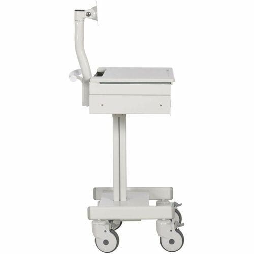 Eaton Tripp Lite Series Mobile Workstation with Monitor Arm, Casters, Locking Drawer, TAA - 15.41 lb Capacity - 4 Casters - 4" Caster Size - Wood, Steel - - WWSS1DWSTAA - Image 5