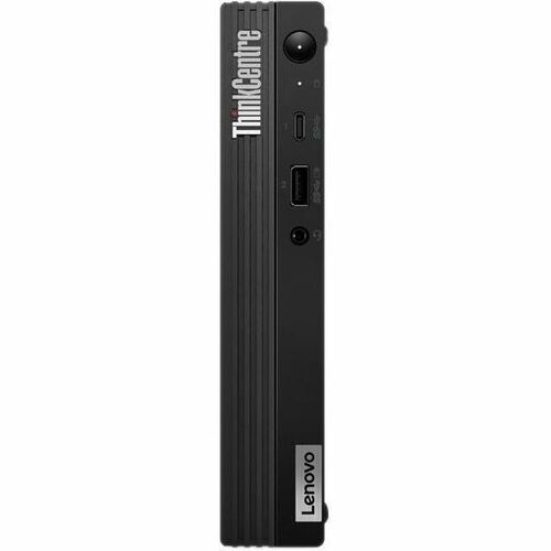 Lenovo ThinkCentre M75q Gen 2 11JN008AUS Desktop Computer - AMD Ryzen 5 PRO 5650GE - 8 GB - 128 GB SSD - Tiny - Black - AMD PRO - 11JN008AUS - Image 2