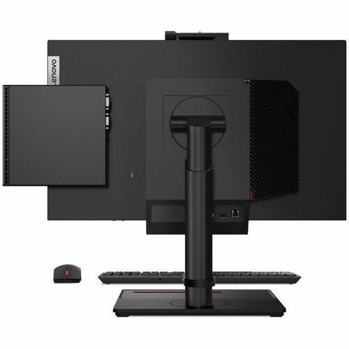 Lenovo ThinkCentre M75q Gen 2 11JN008AUS Desktop Computer - AMD Ryzen 5 PRO 5650GE - 8 GB - 128 GB SSD - Tiny - Black - AMD PRO - 11JN008AUS - Image 8