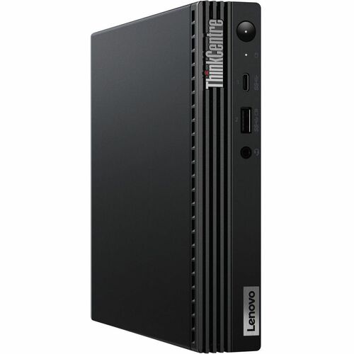 Lenovo ThinkCentre M75q Gen 2 11JN008AUS Desktop Computer - AMD Ryzen 5 PRO 5650GE - 8 GB - 128 GB SSD - Tiny - Black - AMD PRO - 11JN008AUS