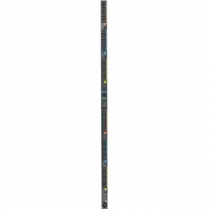 Eaton Universal-Input Managed PDU, 208V and 415/240V, 42 Outlets, Input Cord Sold Separately, 0U Vertical - Metered PDU accommodates both single- and 3-phase power in 120V and 230V - EVMAGU23X-3