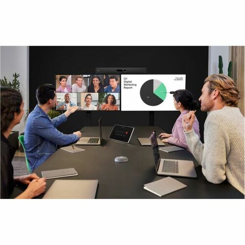 Webex Room TTC5-15 Video Conference Equipment - For Video Conferencing, Boardroom - 1920 x 1200 Video (Live) - 1 x Network (RJ-45) - USB - Internal Speaker(s) - - CS-T10-TS-L-K9++= - Image 3