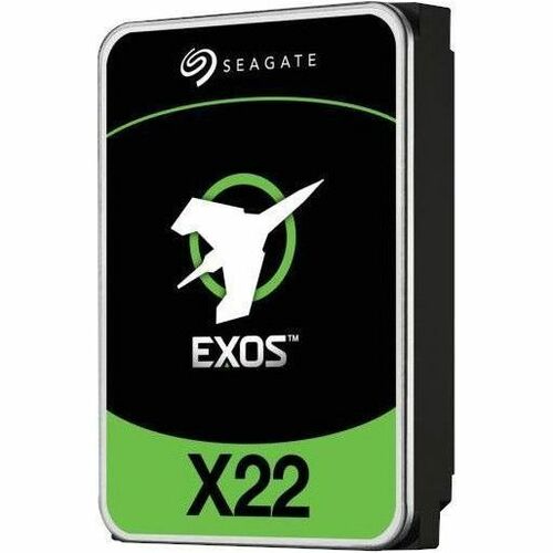 Seagate Exos X22 ST22000NM002E 22 TB Hard Drive - 3.5" Internal - SATA (SATA/600) - Conventional Magnetic Recording (CMR) Method - Storage Array Device Supported - 7200rpm - - ST22000NM002E