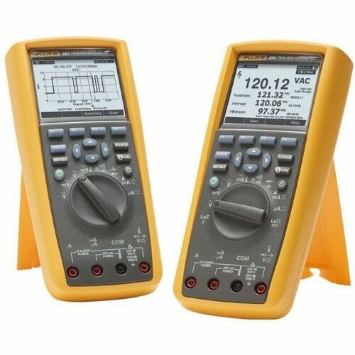 Fluke 289 True-RMS Industrial Logging Multimeter - 1000 V, 10 A AC - 1000 V, 10 A DC - Backlight, Adjustable Recording FLUKE-289 CAL - FLUKE-289 CAL