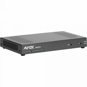AMX NMX-ATC-N4321D Audio-over-IP Transceiver with Dante and AES67 - 2 x Network (RJ-45) - Twisted Pair - Power over Ethernet (PoE) - Rack-mountable AMX-N43T001 - AMX-N43T001
