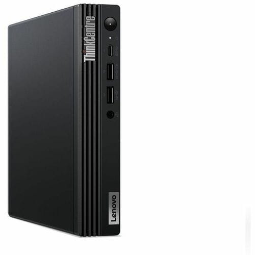 Lenovo ThinkCentre M70q Gen 3 11T300C0SS Desktop Computer - Intel Core i5 12th Gen i5-12400T - 16 GB - 256 GB SSD - Tiny - Black - Intel - 11T300C0SS