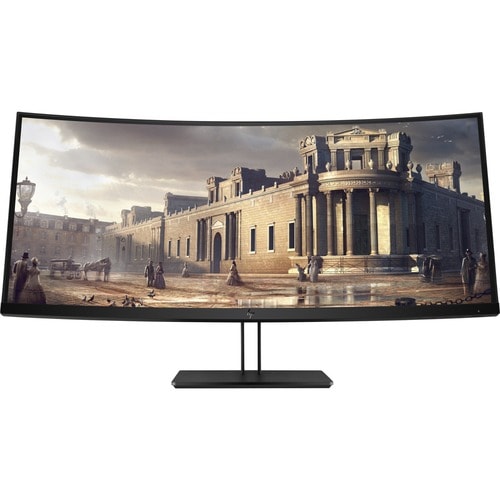 HP Z38c 38" Class UWQHD Curved Screen LED Monitor - 21:9 - Black - 37.5" Viewable - In-plane Switching (IPS) Technology - WLED Backlight - 3840 x 1600 - 690R3EC#ABA - Image 2