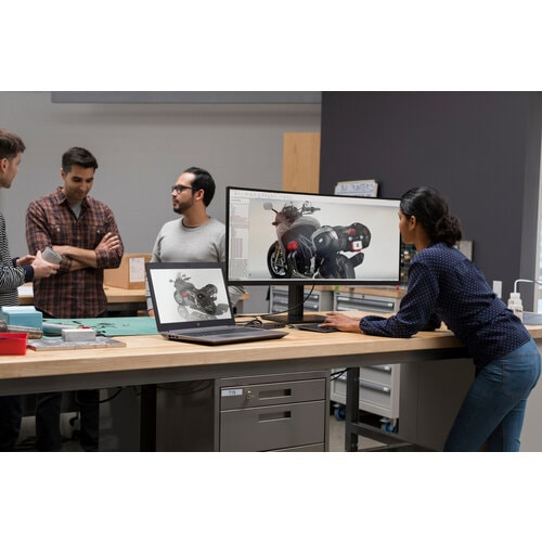 HP Z38c 38" Class UWQHD Curved Screen LED Monitor - 21:9 - Black - 37.5" Viewable - In-plane Switching (IPS) Technology - WLED Backlight - 3840 x 1600 - 690R3EC#ABA - Image 13