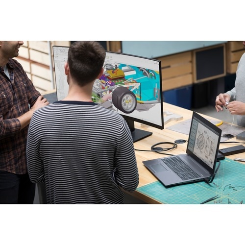 HP Z38c 38" Class UWQHD Curved Screen LED Monitor - 21:9 - Black - 37.5" Viewable - In-plane Switching (IPS) Technology - WLED Backlight - 3840 x 1600 - 690R3EC#ABA - Image 10