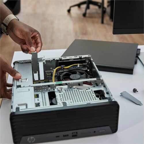 HP Pro SFF 400 G9 Desktop Computer - Intel Core i3 12th Gen i3-12100 - 8 GB - 256 GB SSD - Small Form Factor - Intel Q670 - 8L3U5UP#ABA - Image 8