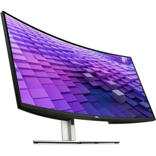 Dell UltraSharp U3824DW 38" Class WQHD+ Curved Screen LED Monitor - 21:9 - Black, Silver - 37.5" Viewable - In-plane Switching (IPS) Black Technology - Edge WLED Backlight - DELL-U3824DW