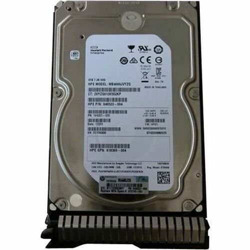 HP 4TB 7.2K 3.5 12G MDL SC DS HDD 872487-B21 - 872745-001