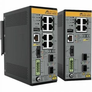 Allied Telesis IE220-10GHX Ethernet Switch - 8 Ports - Manageable - Gigabit Ethernet, 10 Gigabit Ethernet - 10/100/1000Base-T, 10GBase-X - 4 Layer Supported - Modular - 18.50 W - AT-IE220-10GHX-980