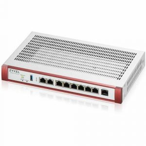 ZYXEL USGFLEX200HP - High Speed UTM Cyber Security and VPN Firewall | Hardware Only | 1 PoE+ 30W Port | Nebula Cloud Option | 2 Multi-Gig 2.5G Ports - USGFLEX200HP