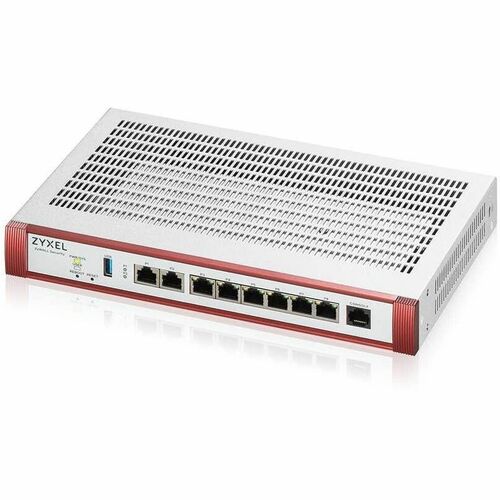 ZYXEL USGFLEX200HP - High Speed UTM Cyber Security and VPN Firewall | Hardware Only | 1 PoE+ 30W Port | Nebula Cloud Option | 2 Multi-Gig 2.5G Ports - USGFLEX200HP