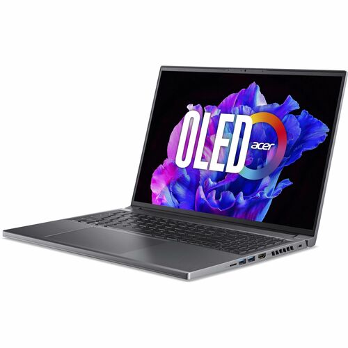 Acer Swift Edge SFE16-43-R6FN 16" Notebook - WQXGA+ - AMD Ryzen 7 7840U - 16 GB - 1 TB SSD - English (US) Keyboard - Black - 3200 - NX.KR3AA.002 - Image 3