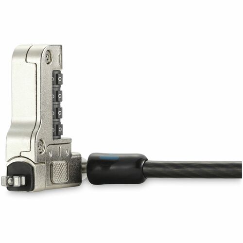 Kensington Slim N17 2.0 Serialized Combination Laptop Lock for Wedge-Shaped Slots, 25-pack - 5.91 ft Cable - Preset - 4-wheel - Combination Lock - Silver - Carbon Steel, - K65098WW - Image 8