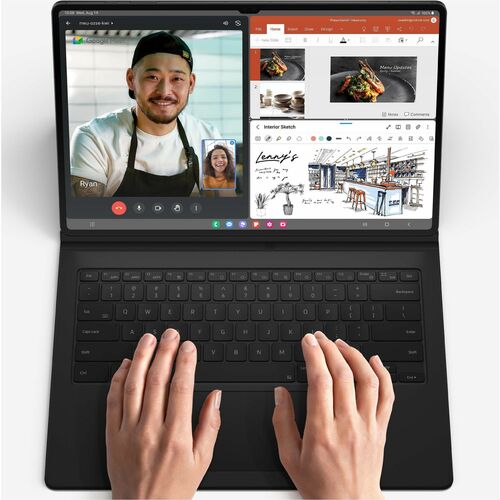 Samsung Galaxy Tab S9 Ultra Rugged Tablet - 14.6" - Qualcomm SM8550-AB Snapdragon 8 G2 Octa-core - 12 GB - 256 GB Storage - Graphite - Cortex X3 - SM-X910NZAAXAR - Image 13