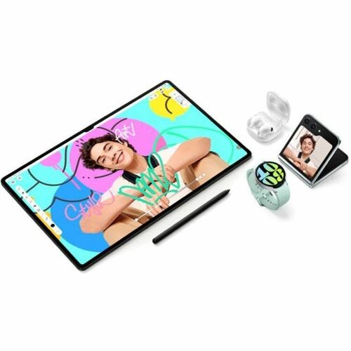 Samsung Galaxy Tab S9 Ultra Rugged Tablet - 14.6" - Qualcomm SM8550-AB Snapdragon 8 G2 Octa-core - 12 GB - 256 GB Storage - Graphite - Cortex X3 - SM-X910NZAAXAR - Image 25