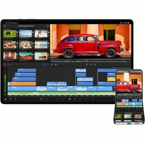 Samsung Galaxy Tab S9 Ultra Rugged Tablet - 14.6" - Qualcomm SM8550-AB Snapdragon 8 G2 Octa-core - 12 GB - 256 GB Storage - Graphite - Cortex X3 - SM-X910NZAAXAR - Image 5