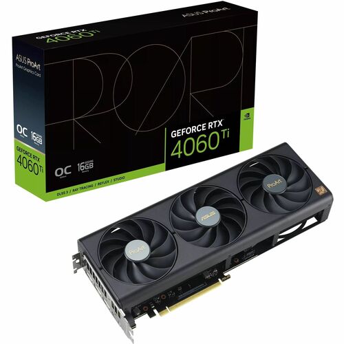 Asus NVIDIA GeForce RTX 4060 Ti Graphic Card - 16 GB GDDR6 - 7680 x 4320 - 2.69 GHz Boost Clock - 128 bit Bus Width - PCI - PROART-RTX4060TI-O16G - Image 6