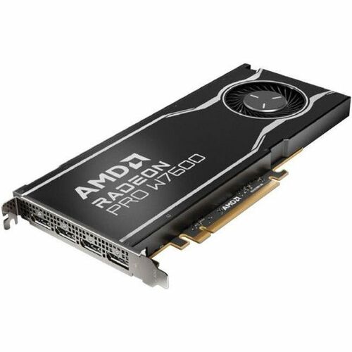 AMD Radeon Pro W7600 Graphic Card - 8 GB GDDR6 - Full-height - 7680 x 4320 - 128 bit Bus Width - PCI Express 4.0 x8 - DisplayPort - 100-300000077 - Image 3