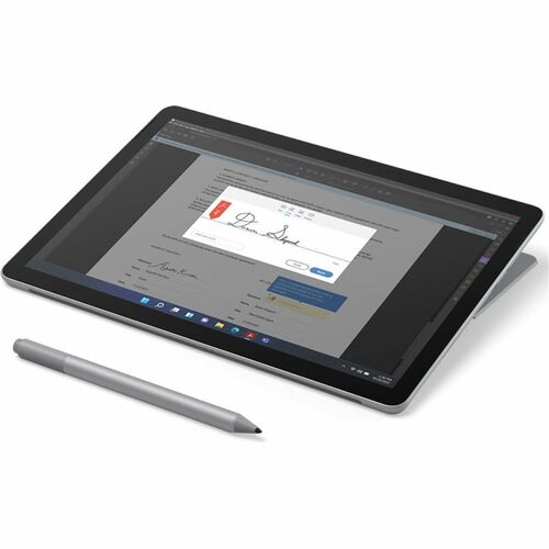 Microsoft Surface Go 4 Tablet - 10.5" Full HD - 8 GB - 64 GB Storage - Platinum - Quad-core (4 Core) N200 - microSDXC Supported - 1920 - XGT-00001 - Image 12