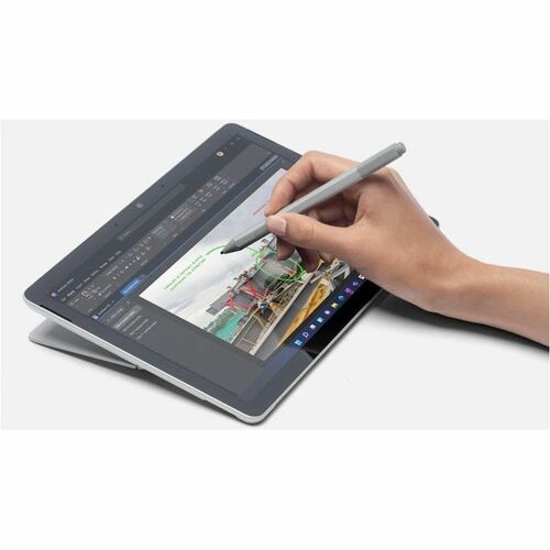Microsoft Surface Go 4 Tablet - 10.5" Full HD - 8 GB - 64 GB Storage - Platinum - Quad-core (4 Core) N200 - microSDXC Supported - 1920 - XGT-00001 - Image 7