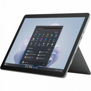 Microsoft Surface Go 4 Tablet - 10.5" - 8 GB - 128 GB Storage - Windows 11 Pro - Platinum - Quad-core (4 Core) N200 - microSDXC Supported - XHU-00001