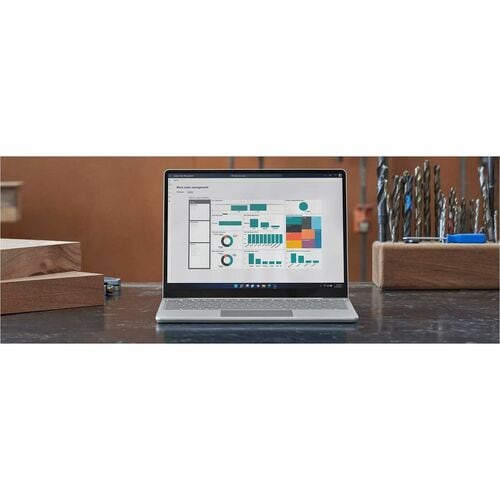 Microsoft Surface Laptop Go 3 12.4" Touchscreen Notebook - Intel Core i5 12th Gen i5-1235U - 8 GB - 256 GB SSD - English Keyboard - Platinum - - XK3-00001 - Image 22