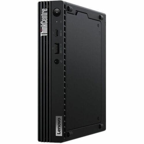 Lenovo ThinkCentre M75q Gen 2 11JN008WUS Desktop Computer - AMD Ryzen 5 PRO 5650GE - 8 GB - 256 GB SSD - Tiny - Black - AMD PRO - 11JN008WUS - Image 3