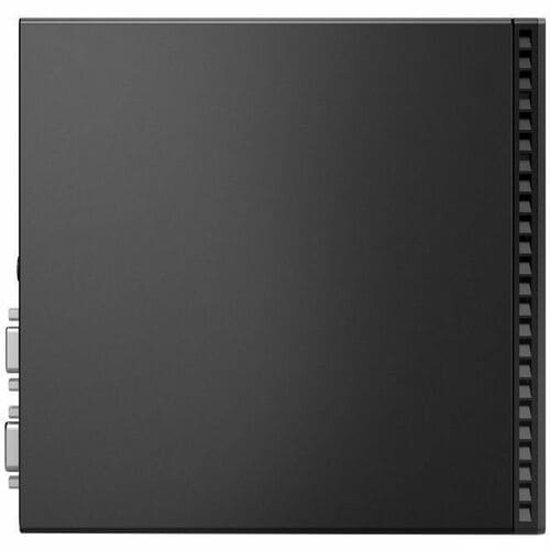 Lenovo ThinkCentre M75q Gen 2 11JN008WUS Desktop Computer - AMD Ryzen 5 PRO 5650GE - 8 GB - 256 GB SSD - Tiny - Black - AMD PRO - 11JN008WUS